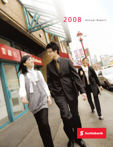 Thumbnail Scotiabank Annual Report 2008