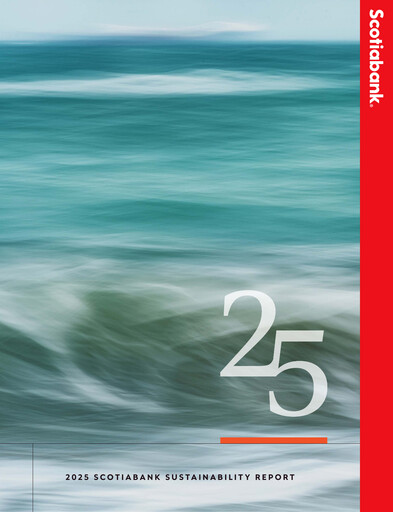 Thumbnail Scotiabank Sustainability Report 2025