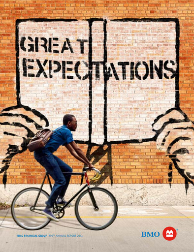 Thumbnail Bank of Montreal
 Annual Report 2013