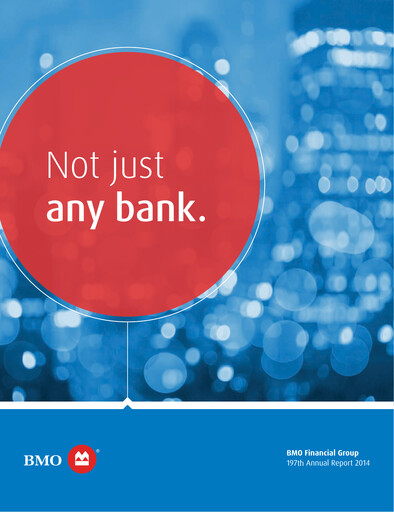 Thumbnail Bank of Montreal
 Annual Report 2014