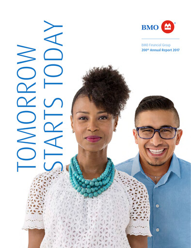 Thumbnail Bank of Montreal
 Annual Report 2017