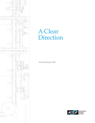 Thumbnail ATS Automation Annual Report 2007