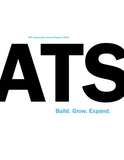 Thumbnail ATS Automation Annual Report 2019