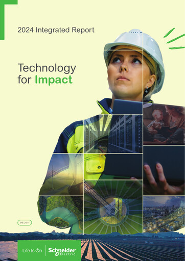 Thumbnail Schneider Electric Annual Report 2024