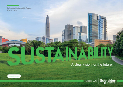 Thumbnail Schneider Electric Sustainability Report 2017-2018