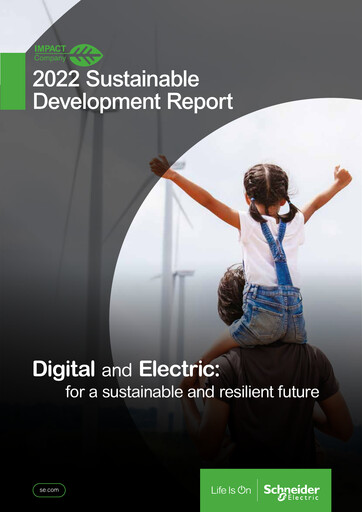 Thumbnail Schneider Electric Sustainability Report 2022