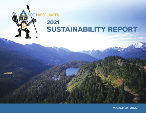 Thumbnail Ascot Resources Sustainability Report 2021
