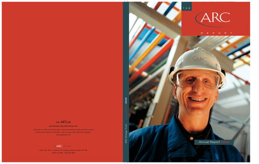 Thumbnail ARC Resources
 Annual Report 2002