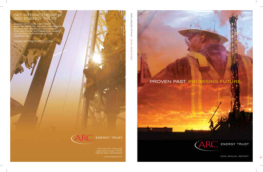 Thumbnail ARC Resources
 Annual Report 2005