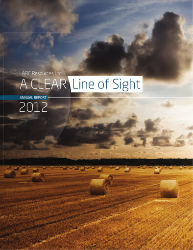 Thumbnail ARC Resources
 Annual Report 2012