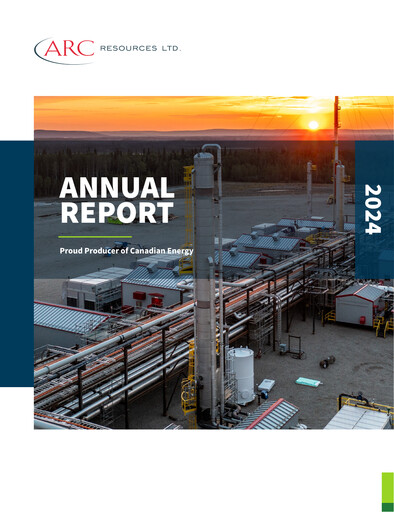 Thumbnail ARC Resources
 Annual Report 2024