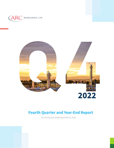 Thumbnail ARC Resources
 Quarterly Report 2022-q4