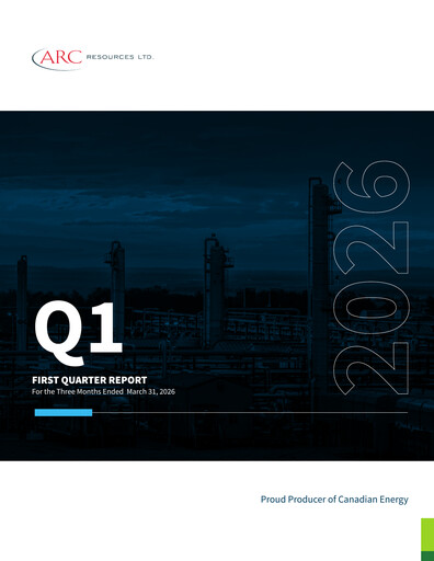 Thumbnail ARC Resources
 Quarterly Report 2026-q1