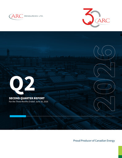 Thumbnail ARC Resources
 Quarterly Report 2026-q2