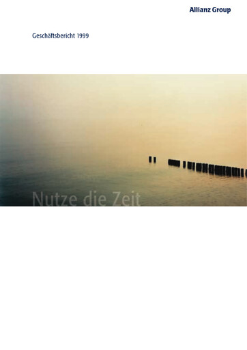 Vorschaubild Allianz SE Jahresbericht 1999