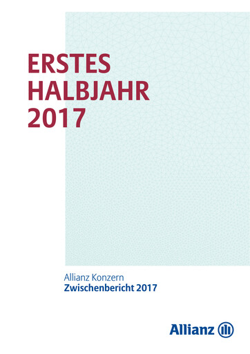 Thumbnail Allianz SE Half-year Report 2017-h1