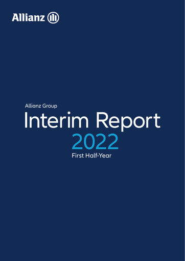 Thumbnail Allianz SE Half-year Report 2022-h1