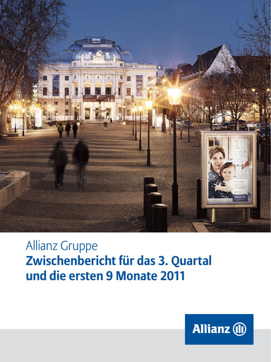Thumbnail Allianz SE Quarterly Report 2011-q3