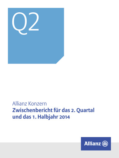 Thumbnail Allianz SE Quarterly Report 2014-q2