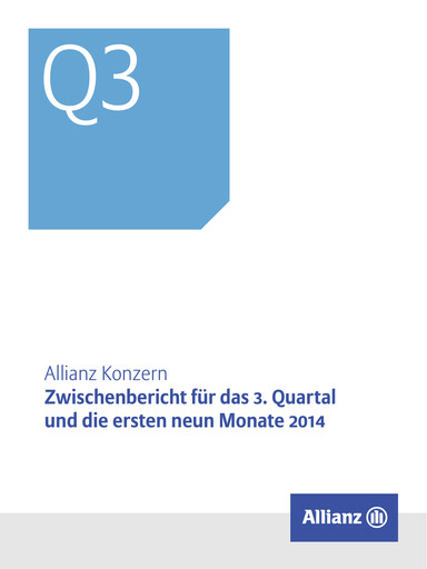 Thumbnail Allianz SE Quarterly Report 2014-q3