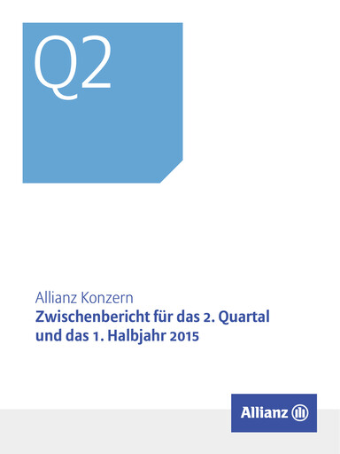 Thumbnail Allianz SE Quarterly Report 2015-q2
