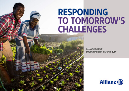 Thumbnail Allianz SE Sustainability Report 2017