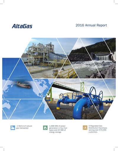 Thumbnail AltaGas
 Annual Report 2016