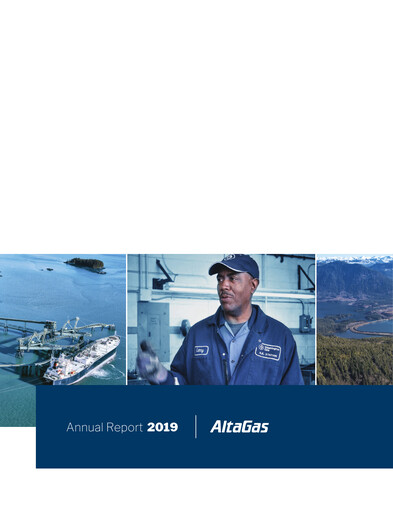 Thumbnail AltaGas
 Annual Report 2019