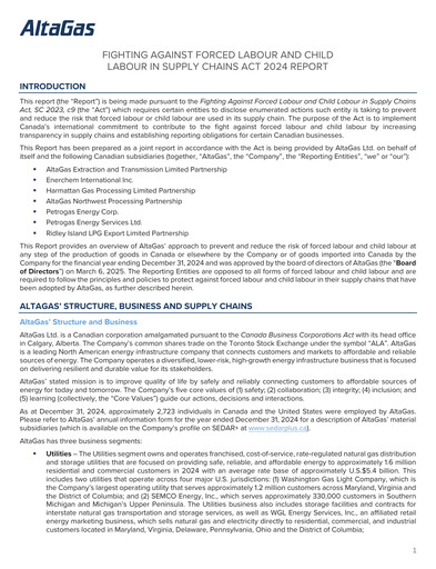 Thumbnail AltaGas
 ESG Report 2024