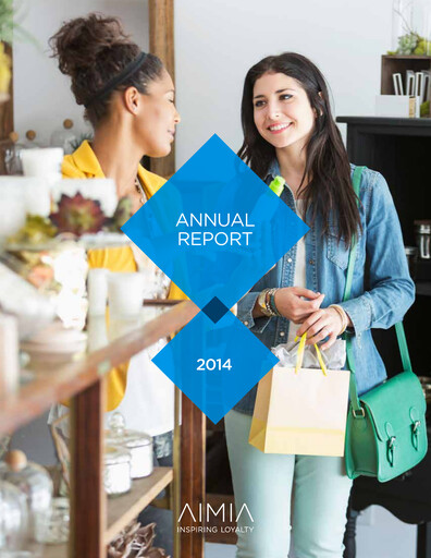 Thumbnail Aimia Annual Report 2014