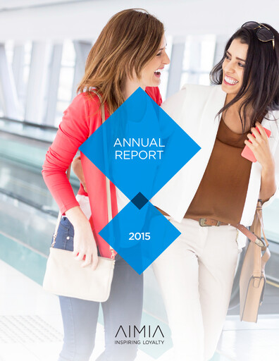 Thumbnail Aimia Annual Report 2015