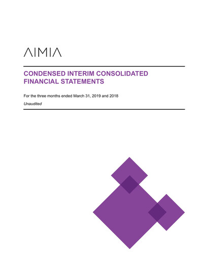 Thumbnail Aimia Financial Statement 2019-q1