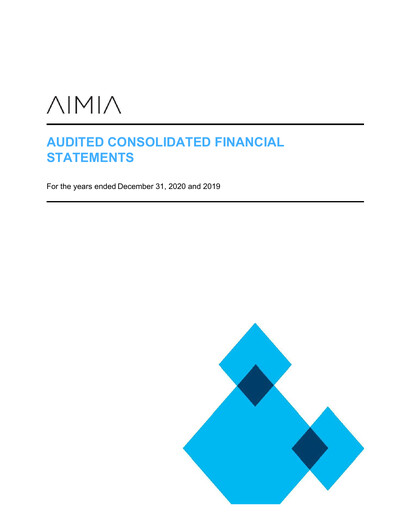 Thumbnail Aimia Financial Statement 2020