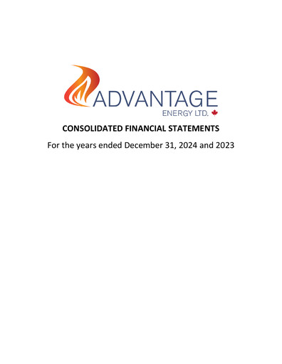 Thumbnail Advantage Energy Financial Statement 2024
