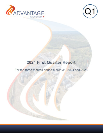 Miniature Advantage Energy Rapport trimestriel 2024-q1