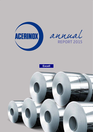 Thumbnail Acerinox Annual Report 2015