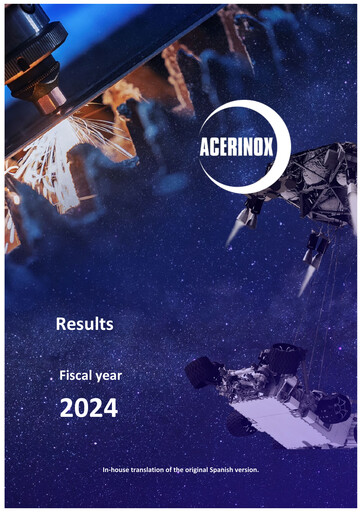 Miniature Acerinox Rapport financier 2024