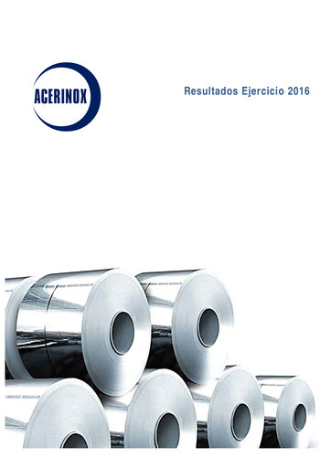 Miniature Acerinox Rapport financier 2016