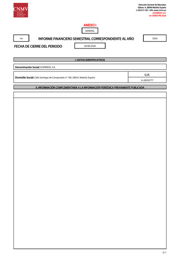 Thumbnail Acerinox Financial Report 2026-h1