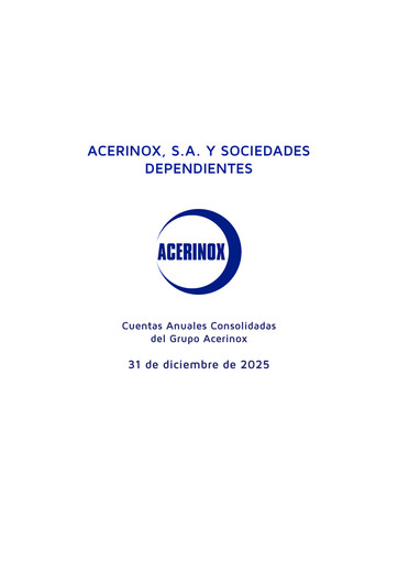 Vorschaubild Acerinox Finanzmitteilung 2025