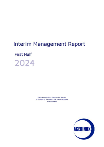 Thumbnail Acerinox Half-year Report 2024-h1