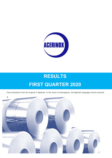 Thumbnail Acerinox Quarterly Report 2020-q1