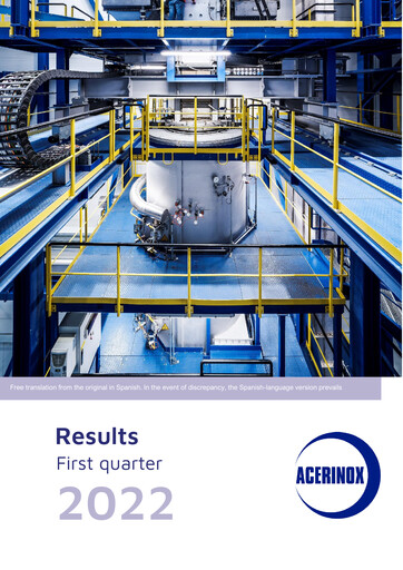 Thumbnail Acerinox Quarterly Report 2022-q1