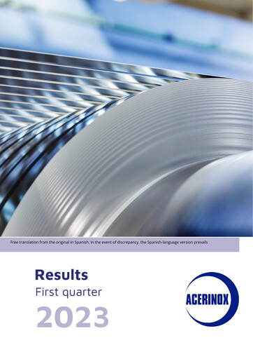 Thumbnail Acerinox Quarterly Report 2023-q1