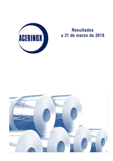 Thumbnail Acerinox Quarterly Report 2019-q1