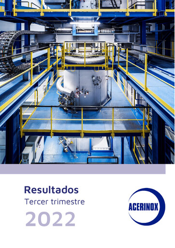 Thumbnail Acerinox Quarterly Report 2022-q3
