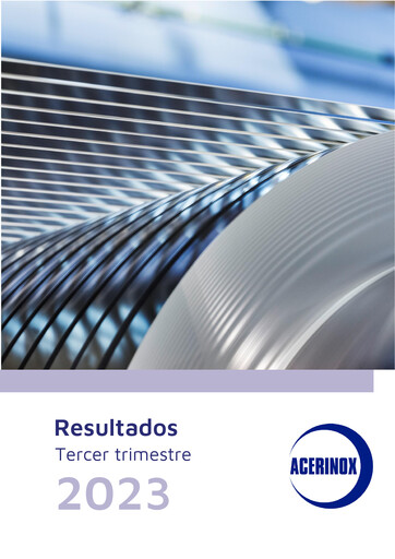 Thumbnail Acerinox Quarterly Report 2023-q3