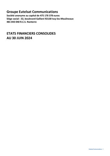 Thumbnail Eutelsat Financial Statement 2024