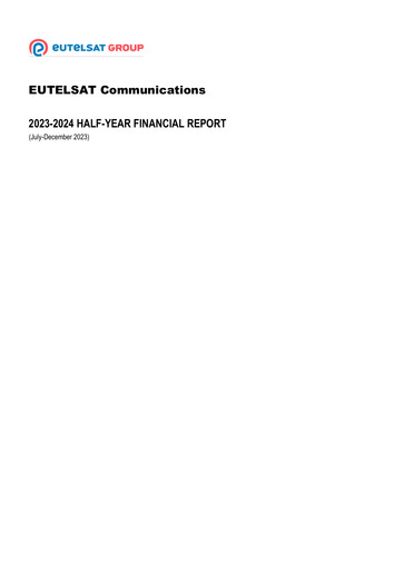 Thumbnail Eutelsat Half-year Report 2023-h1