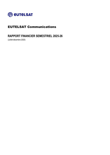 Thumbnail Eutelsat Half-year Report 2025-h1